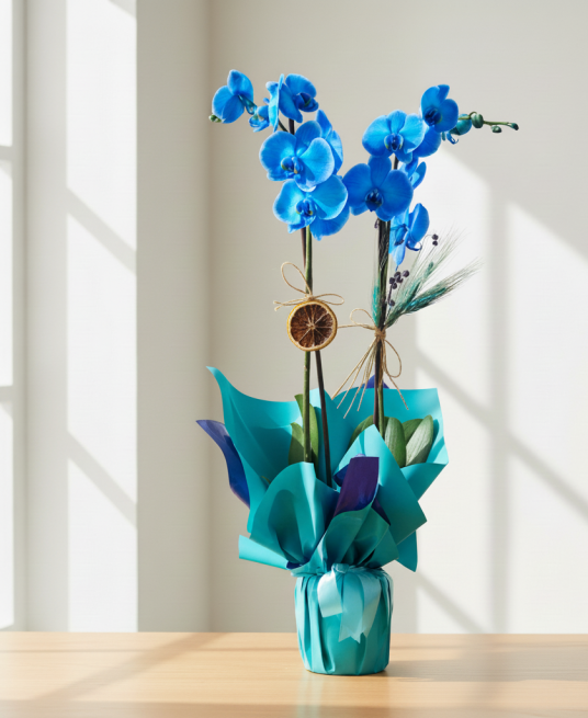 Mavi Orkide  C-OR8965