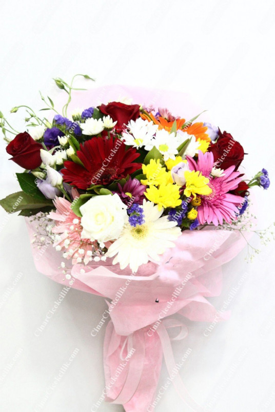 Ankara Mevsim Çiçeği Buketi Siparişi | Çınar Çiçekçilik