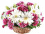 Mevsim Çiçegi Sepeti