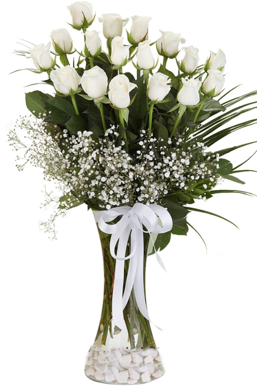 17 Beyaz Gül C-CAM111 - Görsel 2