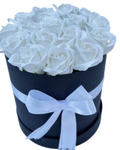 İthal Yapay Beyaz Güller | 19'lu Gerçekçi ve Estetik Aranjman