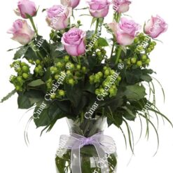 9 Adet Pembe Gül C-CAM104