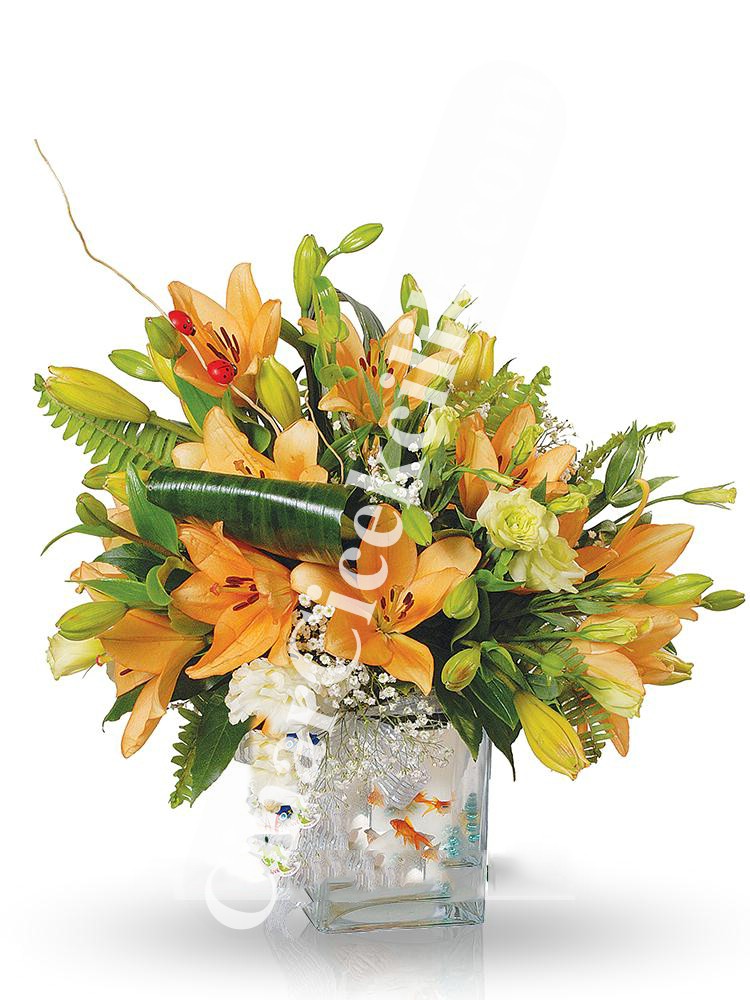 Lilyum ve Gül Arajmanı