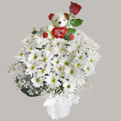 Oyuncaklı Ayı Kır Çiçekleri C-OY126 - Görsel 2