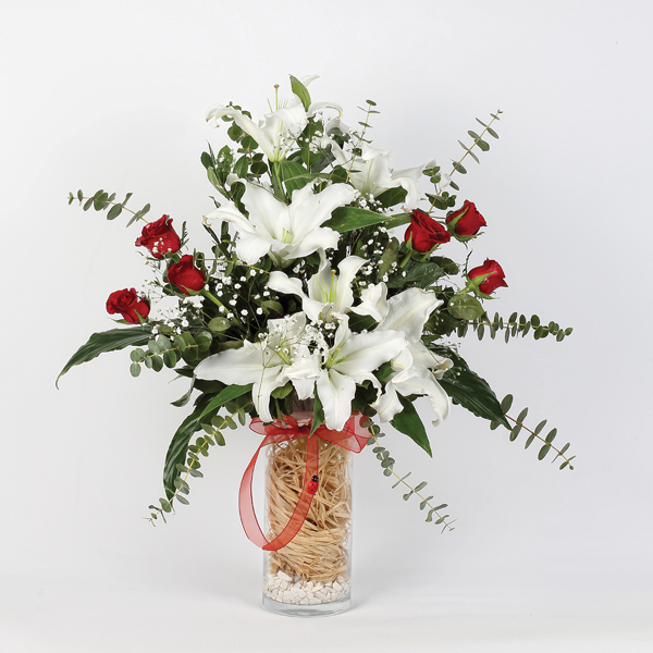 Sonsuz Sevgi Kırmızı Gül Lilyum C-AR136 - Görsel 2