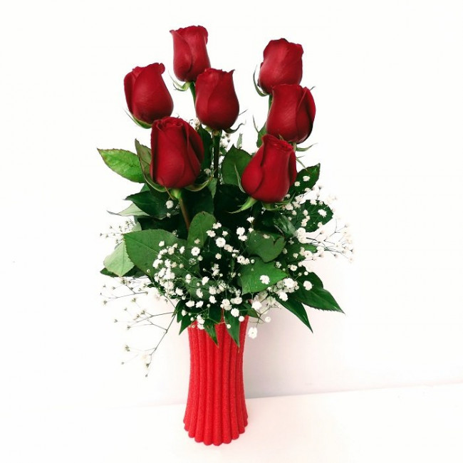 Düşümde Aşk 7 Kırmızı Gül C-CAM122 - Görsel 3