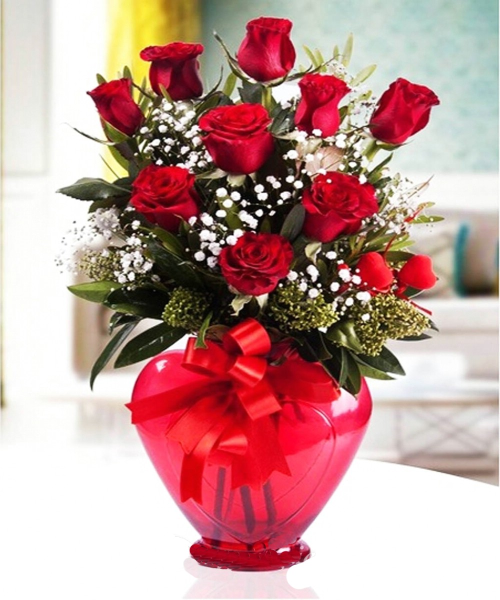 Biricik Aşk 9 Kırmızı Gül C-KLP108 - Görsel 2