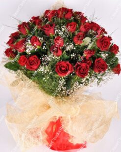 Kucak Dolusu Kırmızı Gül Buketi C-BUK107