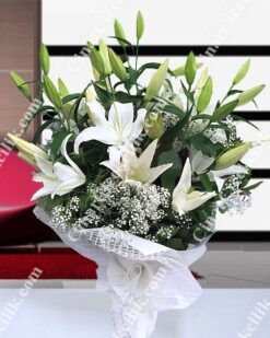 Aşk Rüzgarı Lilyum Çiçek Buketi C-BUK144