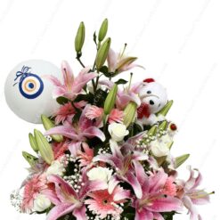 Eşsiz Güzellik Gül Lilyum Gerbera Oyuncak C-AR127