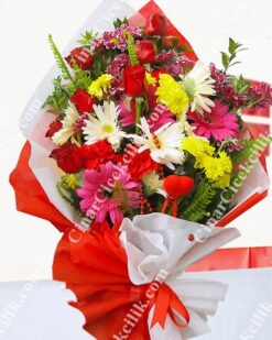 Sevgi Kır Çiçek Buketi C-BUK161