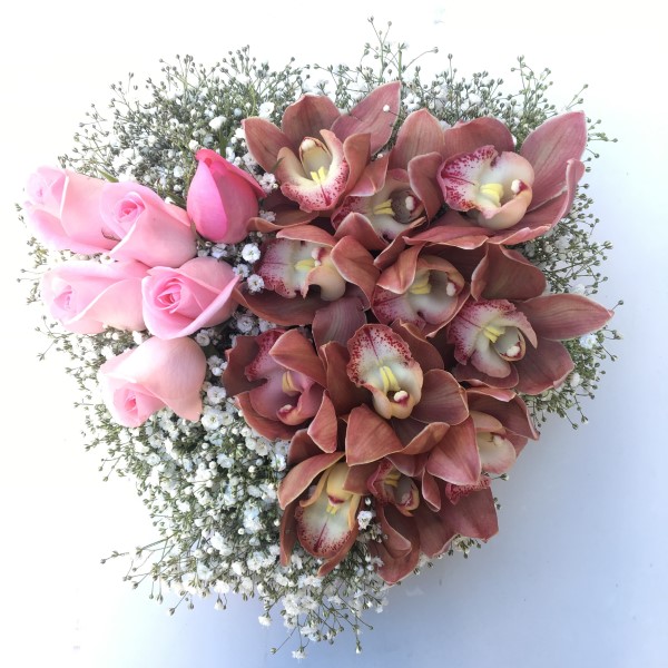 Samimiyet: Pembe Gül & Orkide - Görsel 7