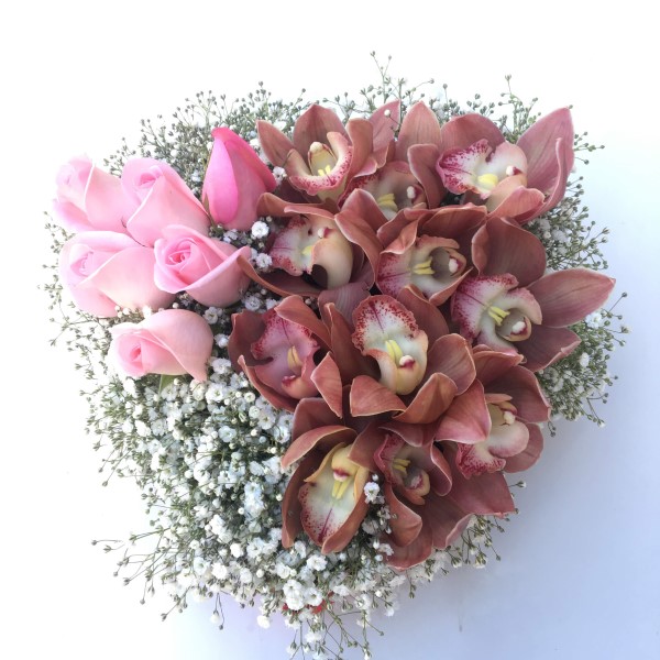 Samimiyet: Pembe Gül & Orkide - Görsel 8