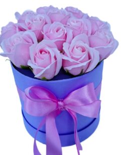 Gerçeğinden Ayırt Edilemez 13 Pembe Gül | İthal Yapay Şıklık